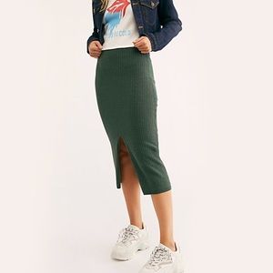 Free People Skyline Midi Skirt